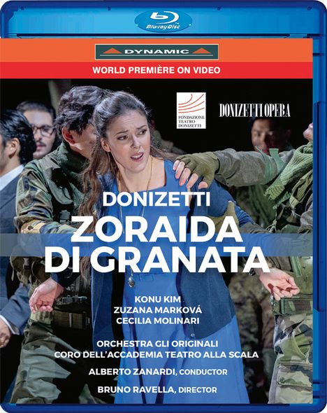 Gaetano Donizetti (1797-1848): Zoraida di Granata, Blu-ray Disc