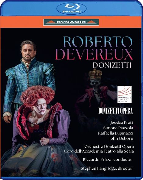 Gaetano Donizetti (1797-1848): Roberto Devereux, Blu-ray Disc