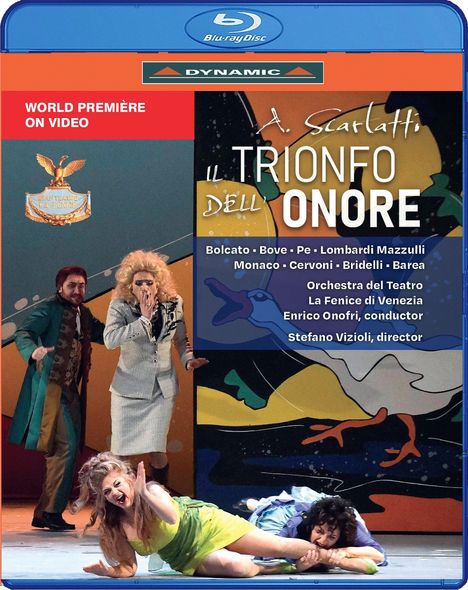 Alessandro Scarlatti (1660-1725): Il Trionfo dell'Onore, Blu-ray Disc