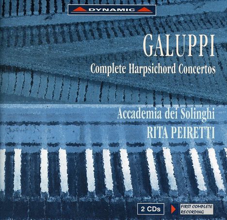 Baldassare Galuppi (1706-1785): Sämtliche Cembalokonzerte, 2 CDs