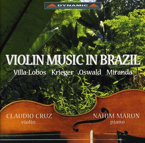 Claudi Cruz - Violin Music in Brazil, CD