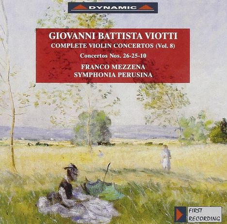 Giovanni Battista Viotti (1755-1824): Violinkonzerte Nr.10,25,26, CD