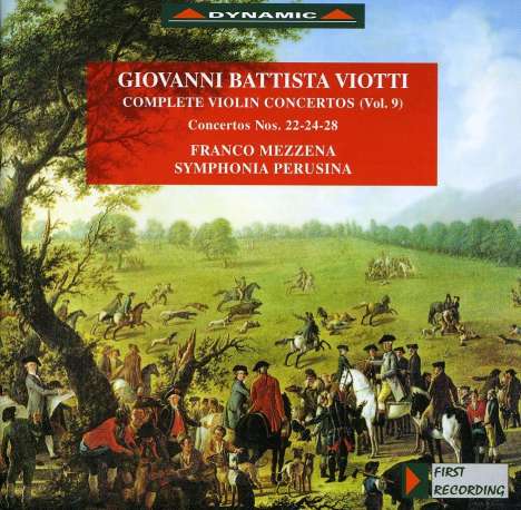 Giovanni Battista Viotti (1755-1824): Violinkonzerte Nr.22,24,28, CD