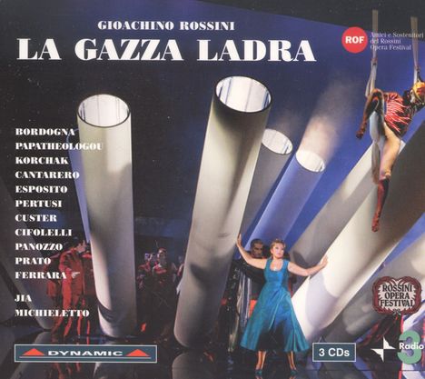 Gioacchino Rossini (1792-1868): La Gazza Ladra (Die diebische Elster), 3 CDs