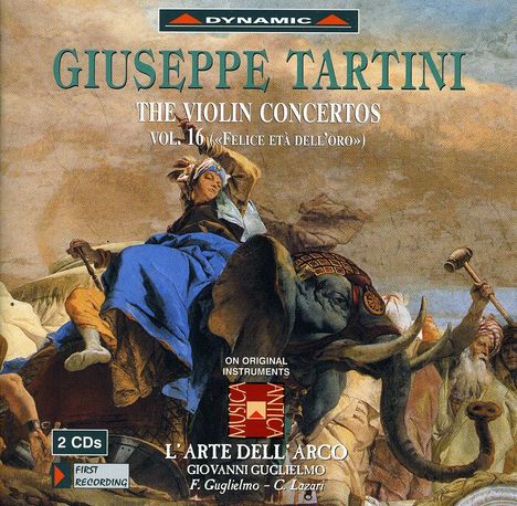 Giuseppe Tartini (1692-1770): Violinkonzerte Vol.16, 2 CDs
