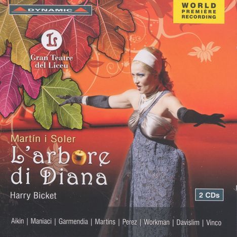 Vicente Martin y Soler (1754-1806): L'arbore di Diana, 2 CDs