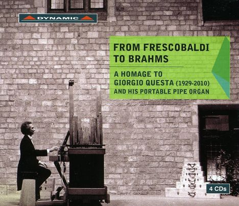 Giorgio Questa - From Frescobaldi to Brahms, 4 CDs