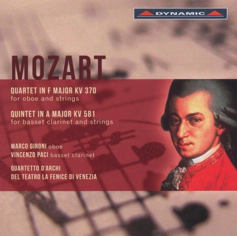 Wolfgang Amadeus Mozart (1756-1791): Oboenquartett KV 370, CD