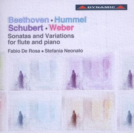 Fabio De Rosa &amp; Stefania Neonato - Sonatas and Variations for flute and piano, CD