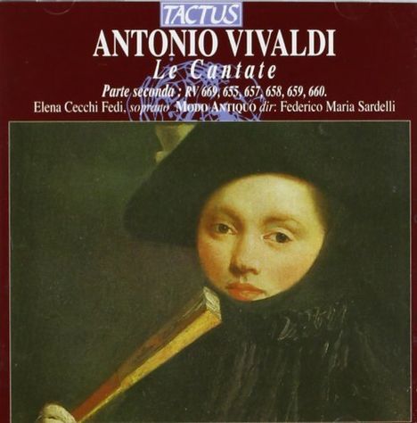 Antonio Vivaldi (1678-1741): Kantaten RV 655,657-660,669, CD