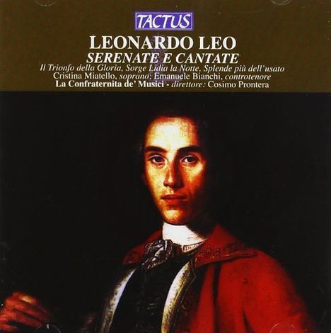 Leonardo Leo (1694-1744): Kantate "Sorge Lidia la Notte", CD