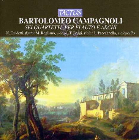 Bartolomeo Campagnoli (1751-1827): Flötenquartette Nr.1-6, CD