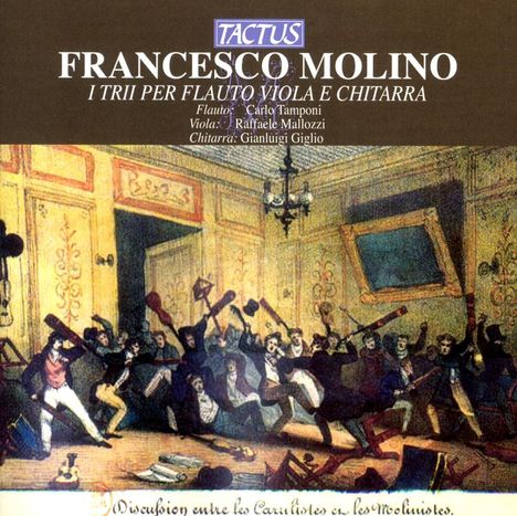 Francesco Molino (1775-1847): Trios für Flöte, Viola &amp; Gitarre, CD