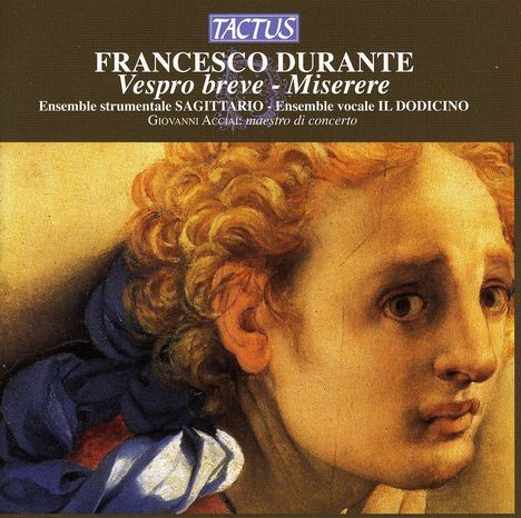 Francesco Durante (1684-1755): Vespro Breve, CD