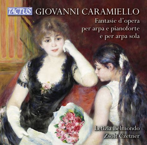 Giovanni Caramiello (1838-1938): Opernfantasien für Harfe &amp; Klavier &amp; Harfe solo, CD