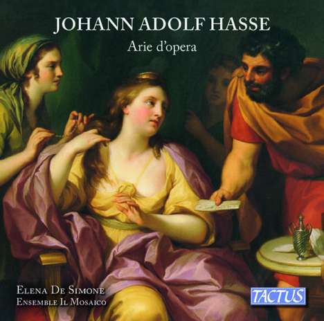 Johann Adolph Hasse (1699-1783): Arien aus Opern, CD