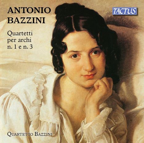 Antonio Joseph Bazzini (1818-1897): Streichquartette Nr.1 &amp; 3, CD