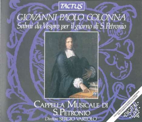Giovanni Paolo Colonna (1637-1695): Salmi da Vespro per il Giorno di S.Petronio, 2 CDs