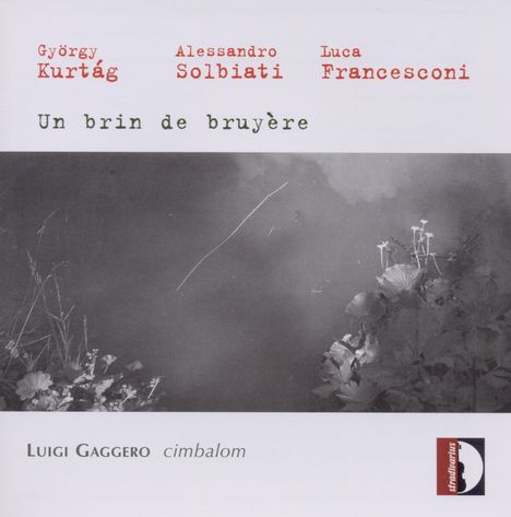 Luigi Gaggero - Un brin de bryere, CD