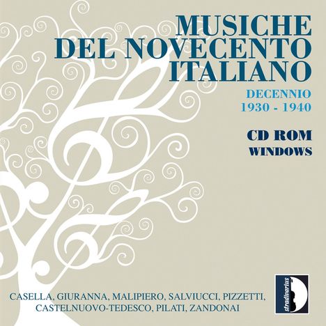 Musiche Del Novecento Italiano (CD-ROM Windows), CD