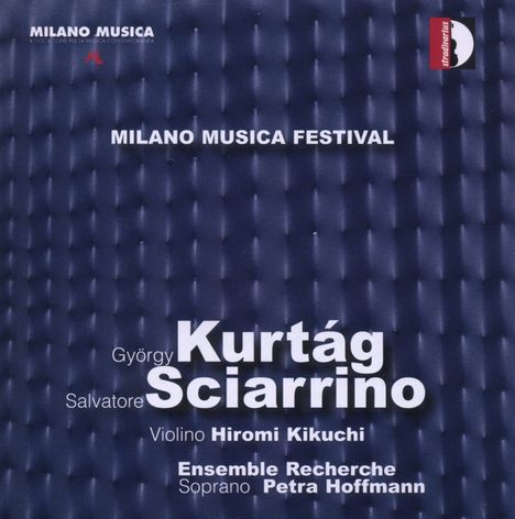 Salvatore Sciarrino (geb. 1947): Aspern-Suite für Sopran &amp; Ensemble, CD