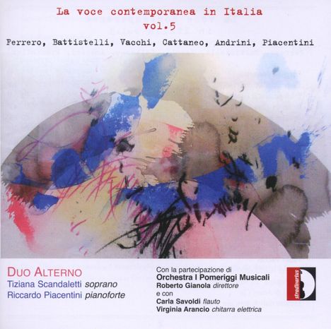 La voce contemporanea in Italia Vol.5, CD