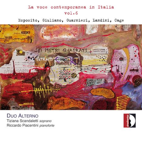 La voce contemporanea in Italia Vol.6, CD