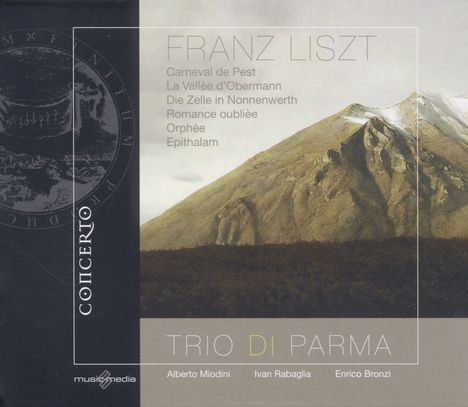 Franz Liszt (1811-1886): Klaviertrio "Carneval de Pest", CD