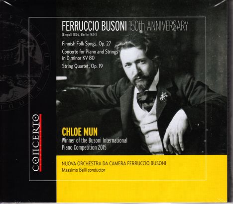 Ferruccio Busoni (1866-1924): Streichquartett Nr.1, CD