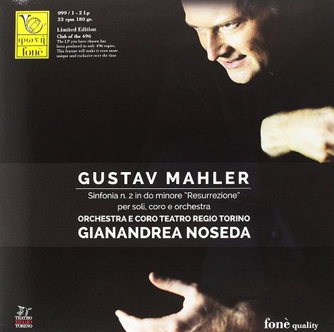 Gustav Mahler (1860-1911): Symphonie Nr.2 (180g), 2 LPs