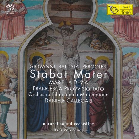 Giovanni Battista Pergolesi (1710-1736): Stabat Mater, Super Audio CD