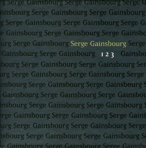 Serge Gainsbourg (1928-1991): 1 2 3 -Ltd-, 3 CDs
