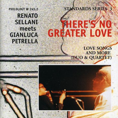 Renato Sellani &amp; Gianluca Petrella: There's No Greater, CD