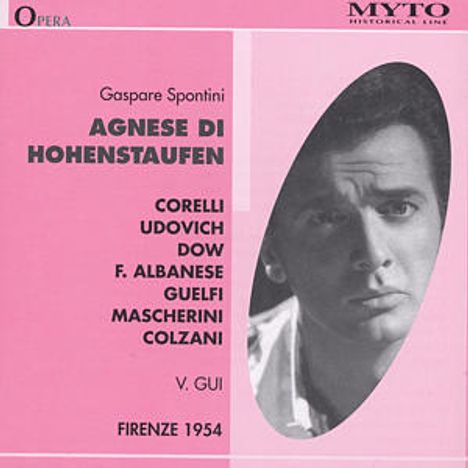 Gaspare Spontini (1774-1851): Agnese di Hohenstaufen, 2 CDs