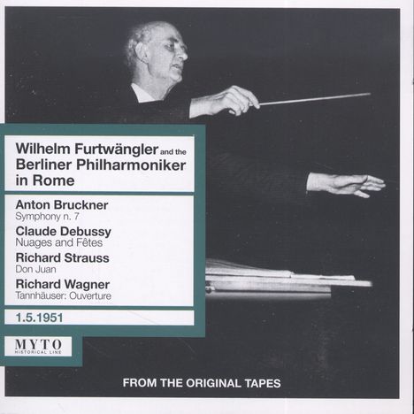 Wilhelm Furtwängler &amp; die Berliner Philharmoniker in Rom, 2 CDs