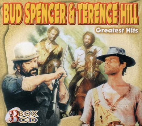 Filmmusik: Bud Spencer &amp; Terence Hill  Greatest Hits, 3 CDs