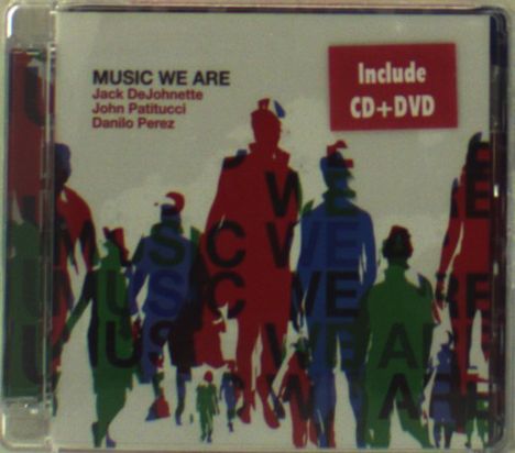 Jack DeJohnette (1942-2025): Music We Are (CD + DVD), 1 CD und 1 DVD
