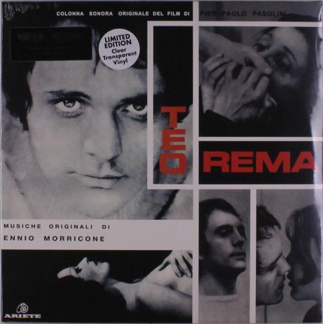 Ennio Morricone (1928-2020): Teorema (180g) (Limited Edition) (Clear Vinyl), LP