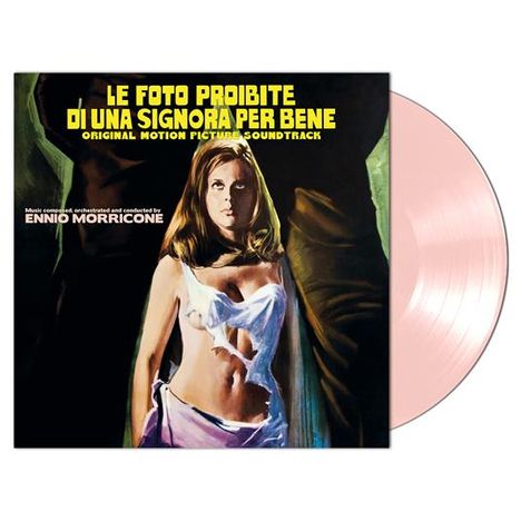 Ennio Morricone (1928-2020): Filmmusik: Le Foto Proibite Di Una Signora Per Bene (Limited Edition) (Clear Pink Vinyl) (O.S.T), LP