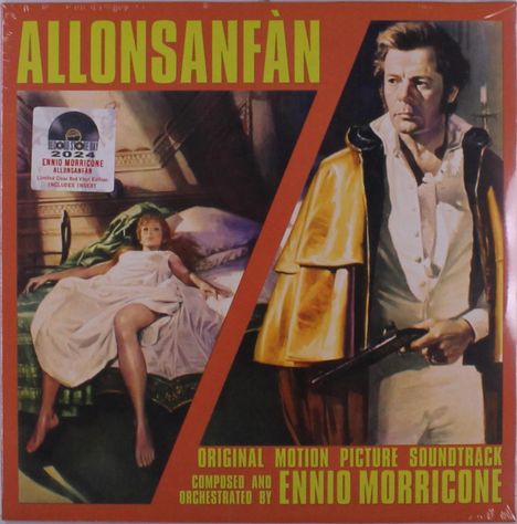 Ennio Morricone (1928-2020): Allonsanfàn (RSD 2024) (Limited Edition) (Clear Red Vinyl), LP