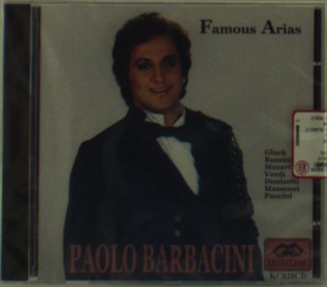 Paolo Barbacini singt Arien, CD