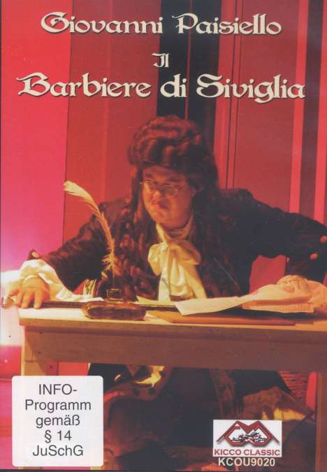 Giovanni Paisiello (1740-1816): Der Barbier von Sevilla, DVD