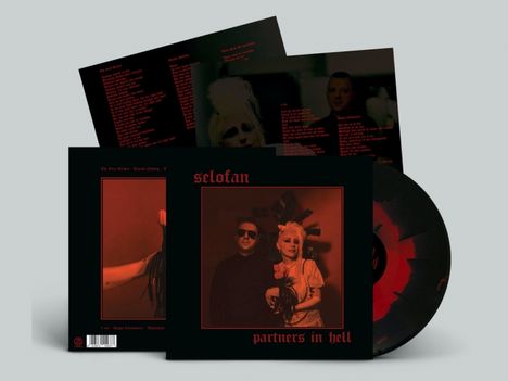 Selofan: Partners In Hell (Limited Numbered Edition) (Black In Red Vinyl), LP