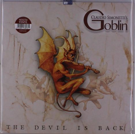 Claudio Simonetti: The Devil Is Back (Limited Edition) (White Vinyl), LP