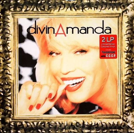 Amanda Lear: Divina Amanda (Limited Edition) (Red Yellow Vinyl), 2 LPs