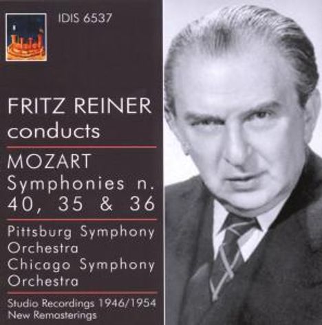 Fritz Reiner dirigiert Mozart, CD