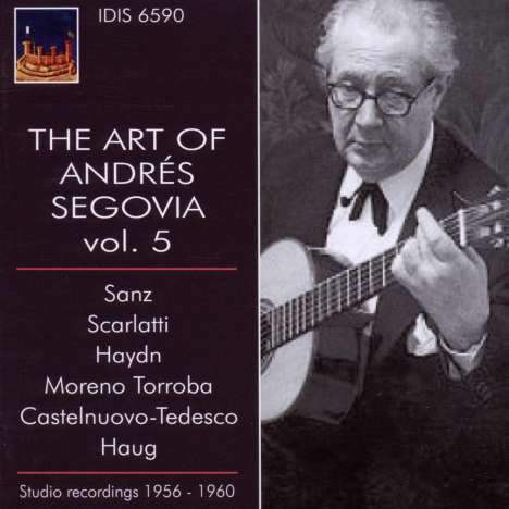 Andres Segovia - The Art of Vol.5, CD