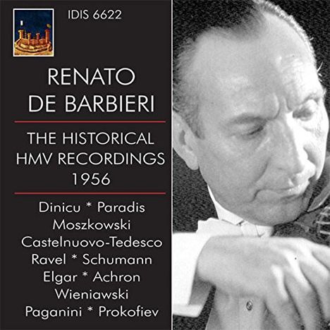 Renato de Barbieri - The Historical HMV Recordings, CD