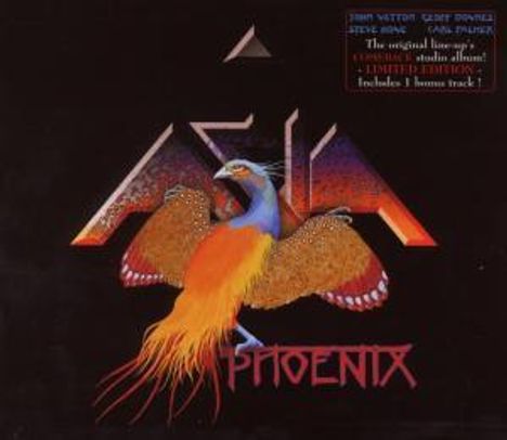 Asia: Phoenix (Limited Edition Slipcase), CD