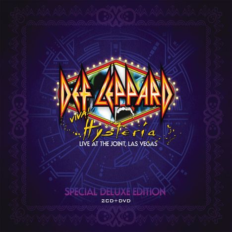 Def Leppard: Viva! Hysteria: Live At The Joint, Las Vegas, 2 CDs und 1 DVD
